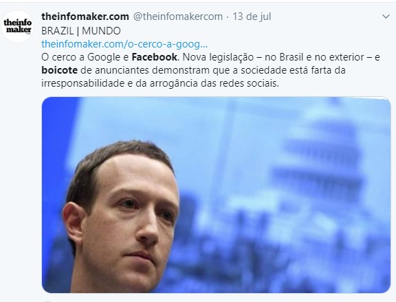  boicote das marcas ao Facebook